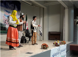 گفت‌وگو با عوامل نمایش «بیژن و منیژه» در دبیرستان علامه طباطبایی آبشناسان ۱