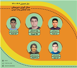 مدال‌ آوران المپیاد کشوری 1401-1402 دبیرستان علامه طباطبایی